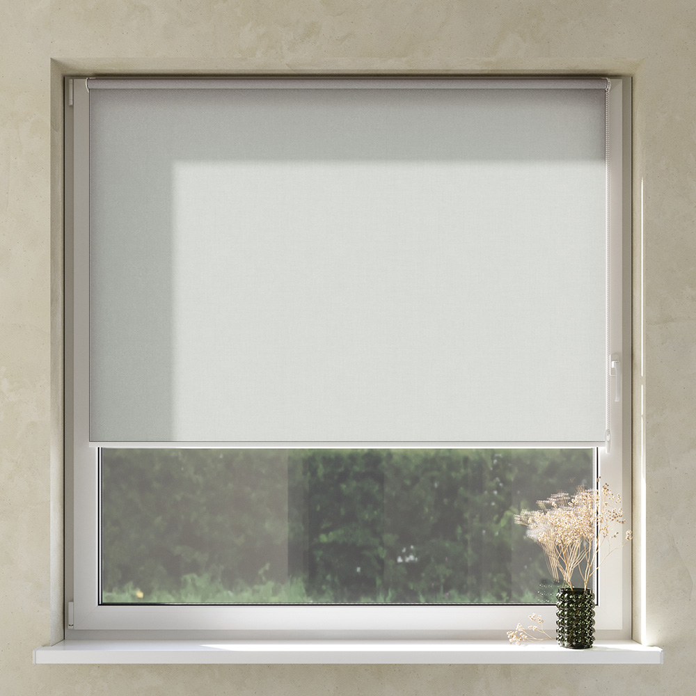 Darkening No Drill Premium Roller Blind, Scandinavian sky