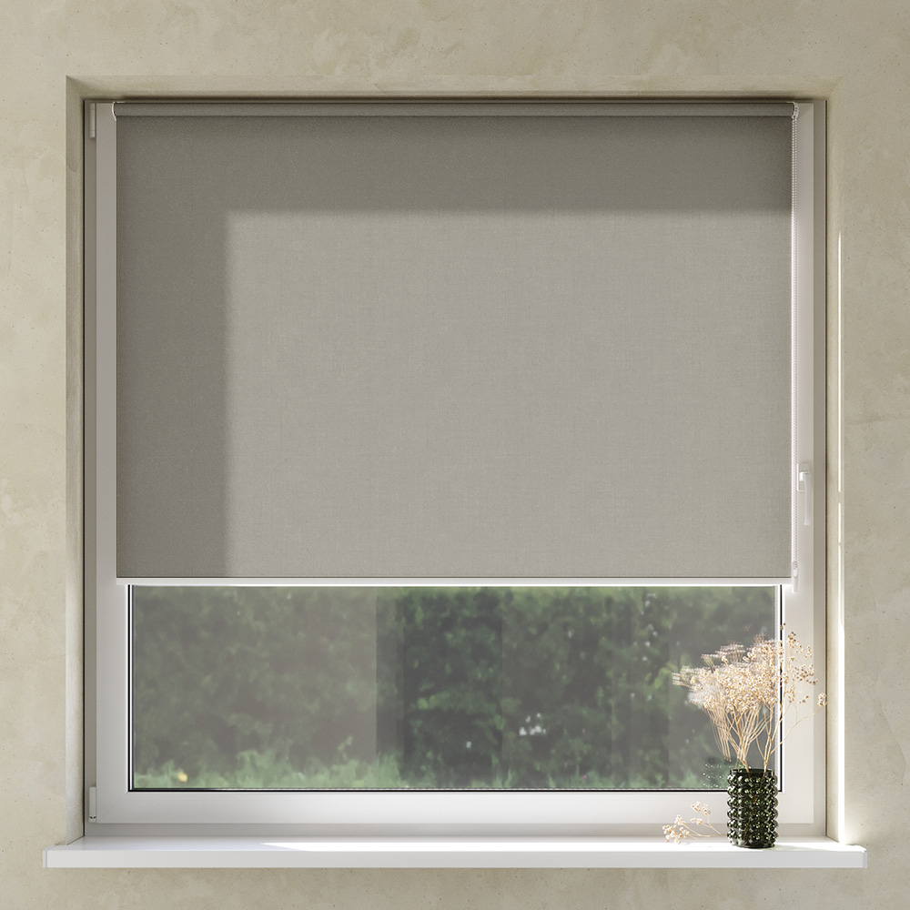 Darkening No Drill Premium Roller Blind, Norwegian fjords