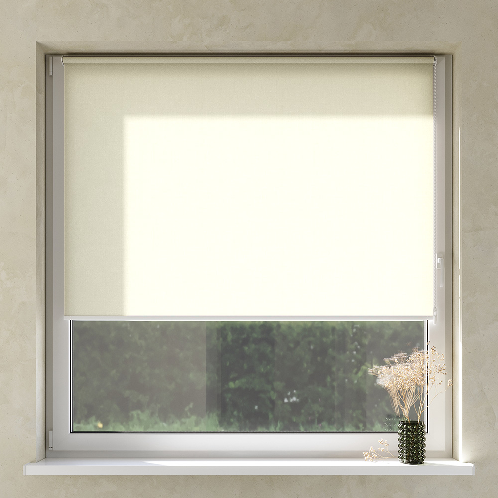 Darkening No Drill Premium Roller Blind, Lily