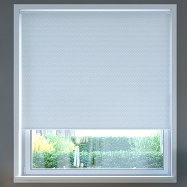 Darkening Roller Blind, Zigzag