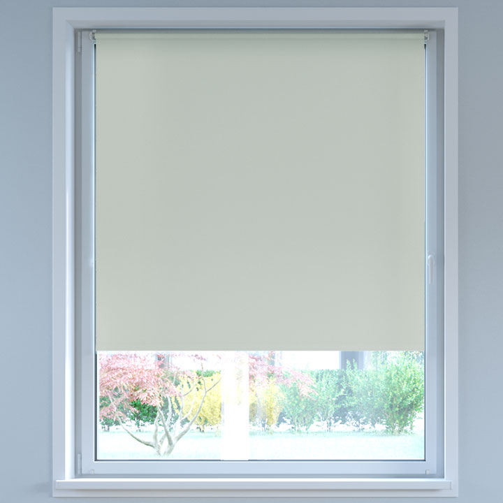 Blackout No Drill Roller Blind, Cream