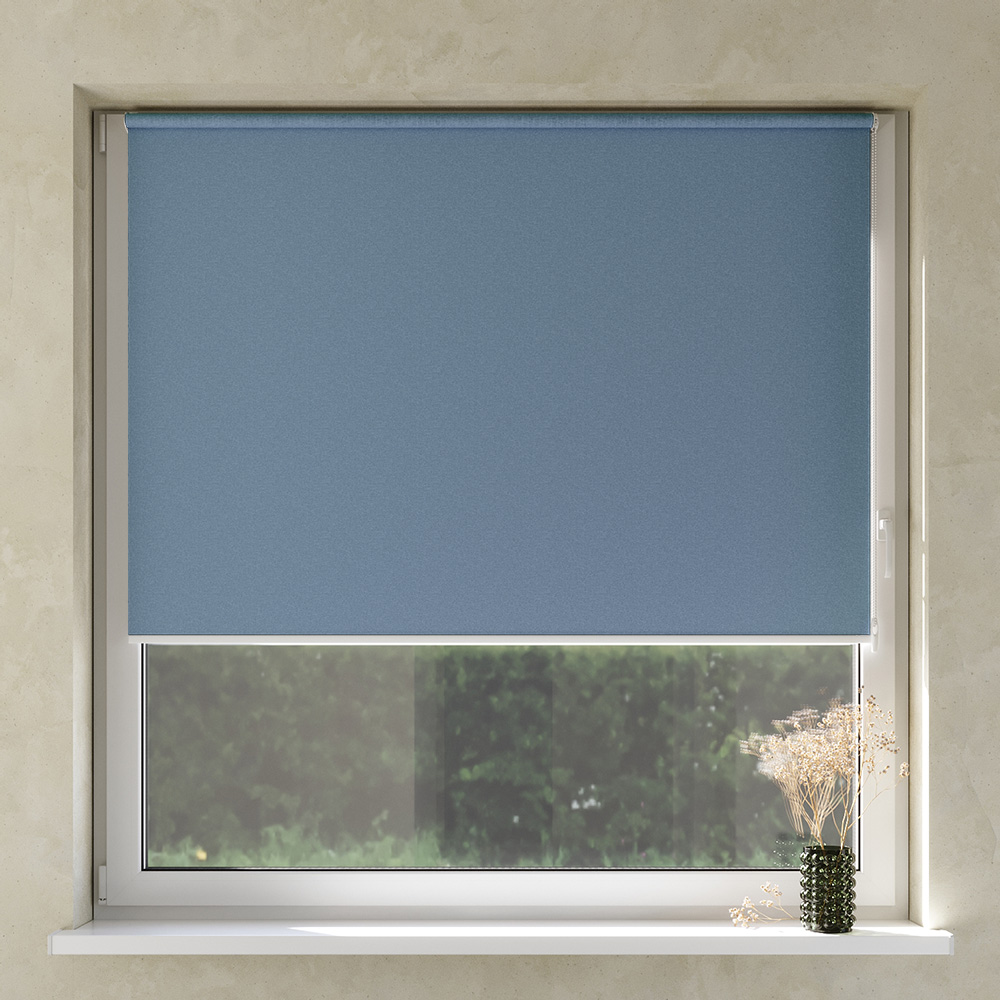 Blackout No Drill Premium Roller Blind, Moon milk