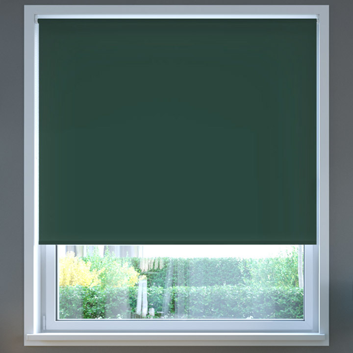 Darkening Roller Blind, Malachite