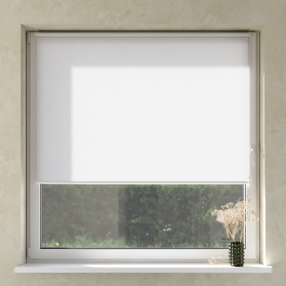 Darkening No Drill Premium Roller Blind, Lily of the Valley