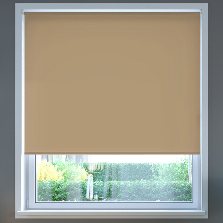 Darkening Roller Blind, Latte