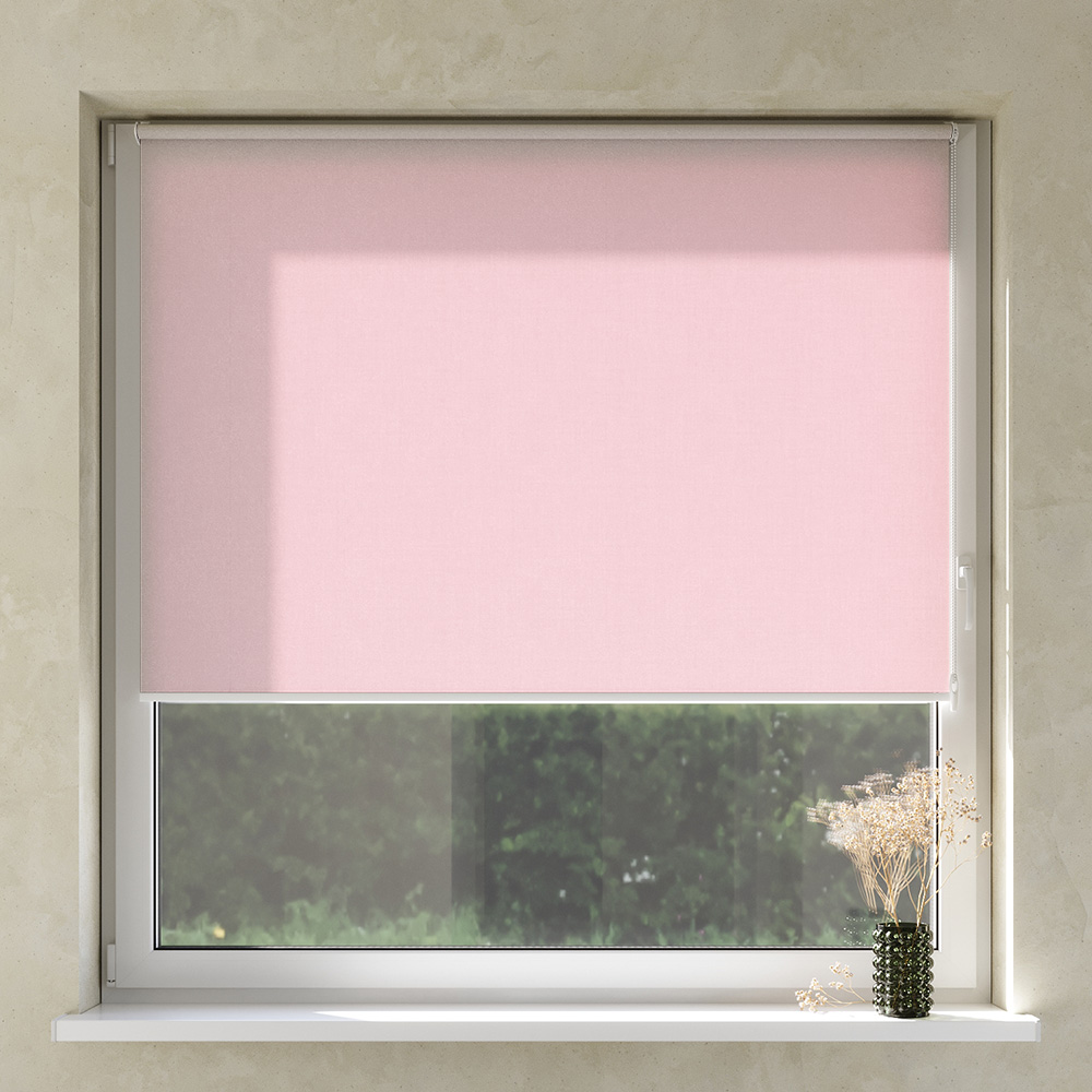 Darkening No Drill Premium Roller Blind, Orchid