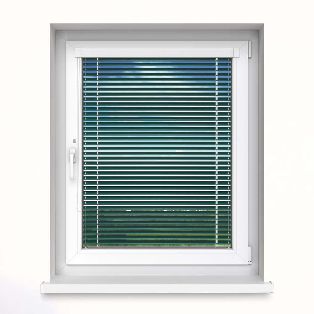 25 mm slat InLight Venetian Blind, Bottle Green