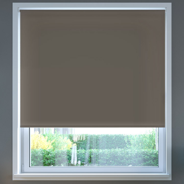 Darkening Roller Blind, Concrete