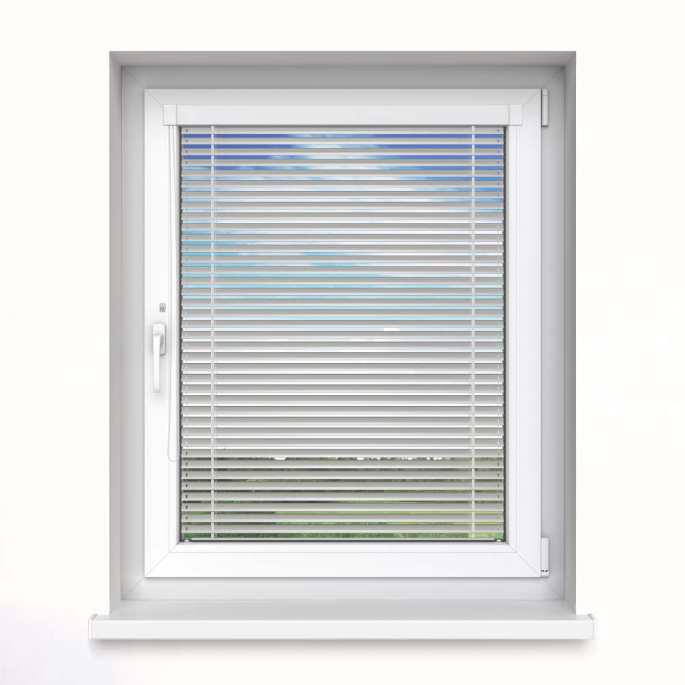 25 mm slat InLight Venetian Blind, Steel